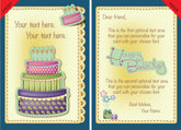 Giant Greeting Card Birthday 008 - 90cm x 60cm